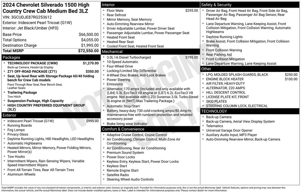 chevrolet silverado 1500 2024 3GCUDJE87RG253612 image chevrolet silverado 1500 2024 3GCUDJE87RG253612 image